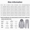 thumbnail image 3 of HCNTES Boys Winter Outfits 2PCS Boys Pullover Hoodies Sweatshirt Suit Kids Tracksuit Set Fall Winter 3-12 Years Boys Autumn Winter Set, 3 of 7