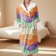 thumbnail image 5 of Gifts for Women Cotton Robes for Women Fluffy Women's Nightgowns & Sleepshirts Oversize Cute Women's Sleepwear House Womens Robe Multicolor, 5 of 5