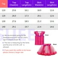 thumbnail image 7 of Girls Pink Costume Set rainbow Tutu Dress For Kids Movie Cosplay Dress Up Outfits Halloween Birthday Party, 7 of 7