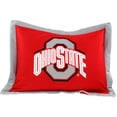 thumbnail image 3 of Ohio State Buckeyes 3 Pc Reversible Cotton Comforter Set, 1 Comforter, 2 Shams, Queen, 3 of 5