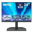 thumbnail image 1 of Monitor BenQ SW242Q 24 pulgadas 2K 90 W USB-C 16:10 para fotógrafo, 1 of 9