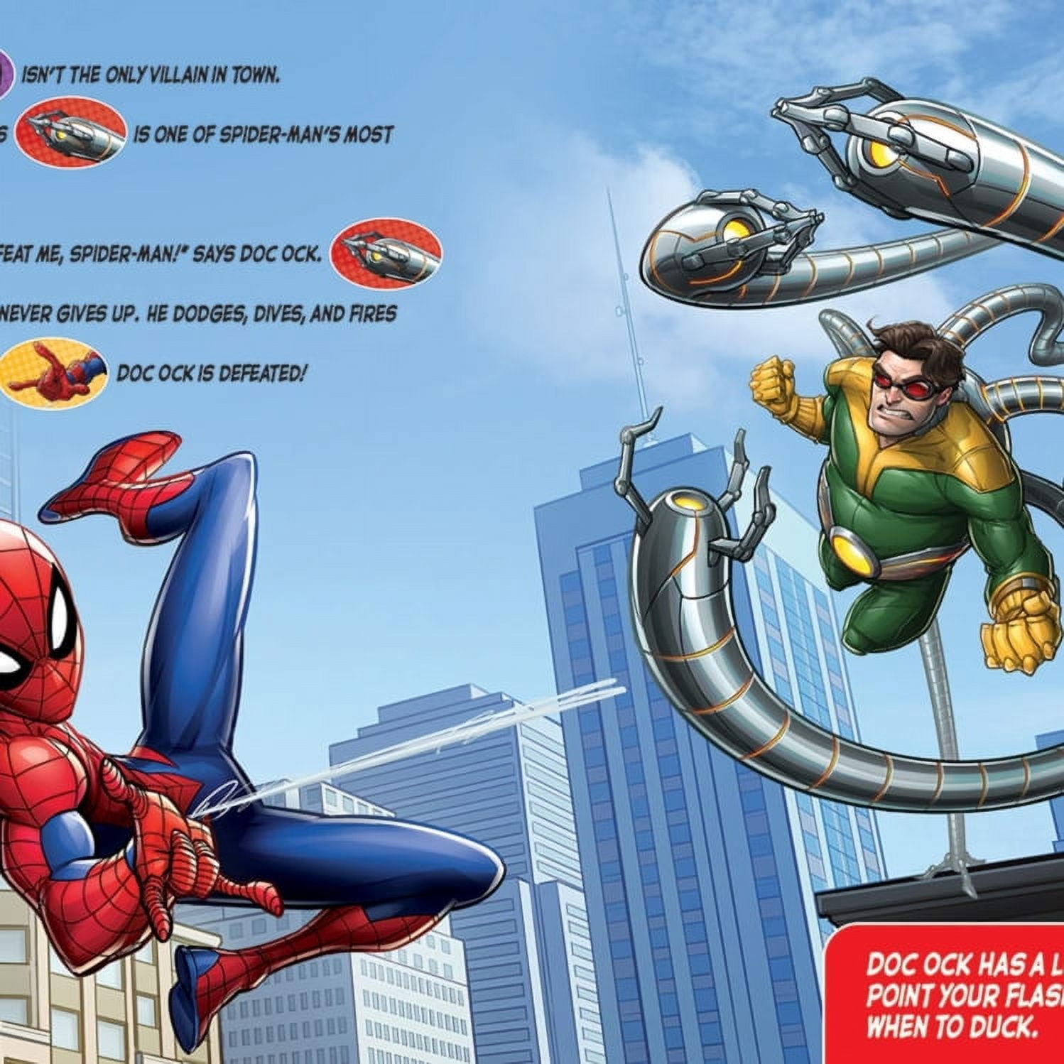 Marvel Spider-Man: Here Comes Spider-Man! Book & 5-Sound