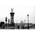 thumbnail image 2 of Grey, Jace 24x18 Gold Ornate Wood Framed with Double Matting Museum Art Print Titled - Paris Rain, 2 of 4