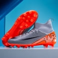 thumbnail image 3 of Zapatos de fútbol profesionales para hombre, botas de fútbol FG/TF, zapatos deportivos transpirables para exteriores, calzado ultraligero para fútbol, Unisex, 3 of 5