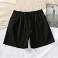 thumbnail image 4 of zuwimk Mens Shorts Casual,Men's Tech Cargo Straight Fit Shorts Black,M, 4 of 5