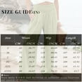 thumbnail image 3 of Susanny Linen Pants Women Wide Leg High Waisted Cotton Linen Palazzo Pants Elastic Waist Petite Tall Long Loose Trousers, 3 of 5