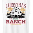 thumbnail image 3 of Yellowstone - Christmas At The Ranch - Women's Short Sleeve Graphic T-Shirt, 3 of 6