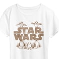 thumbnail image 3 of Star Wars - Porg Logo - Women's Short Sleeve Graphic T-Shirt, 3 of 5