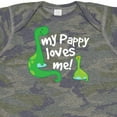 thumbnail image 4 of Inktastic My Pappy Loves Me Grandchild Boys Baby Bodysuit, 4 of 5