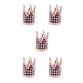 thumbnail image 1 of Justharion Crown Beads for Bracelets Making Large Hole Jewelry Spacers Small Bracelet Charms with Rhinestones Fashion Accessory Bead Kit Type 7 5Set, 1 of 6