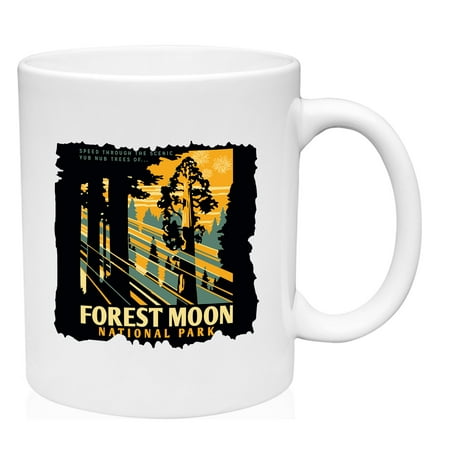 

Forest Moon National Park Mug Large Coffee Mug 15 oz Ceramic Coffee Mug Funny Gift Cup