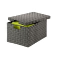 thumbnail image 3 of Honey-Can-Do Honey Can Do Large Woven File Box Salt&Pepper, 3 of 3