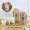 thumbnail image 6 of Vikakiooze 2022 Home Storage and Organization Transparent Plastic Storage Box Dry Dried Food Storage Box Container Box, 6 of 7