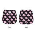 thumbnail image 5 of Lsque Cowboy Hat Printed Women's Running Shorts with Liner Pockets,Elastic Quick Dry Workout Athletic Gym Yoga Shorts,Womens High Waist Shorts-Medium, 5 of 9