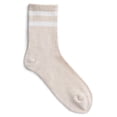 thumbnail image 5 of No Boundaries Ribbed Mid Crew Socks, 6-Pack, Women's, Shoe Sizes 4-10, 5 of 8
