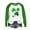 01#Green, variant on St Patricks Day Sweatshirt Women Green Long Sleeve Shirts Shamrock Crewneck Sweatshirt Color Block Raglan Tops Cute St Patricks Day Shirt Women