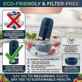 thumbnail image 2 of Vegetable and Fruit Cleaner Machine, Purified Water-Proof Fruit Cleaning Device with OH-ion Purification Technology 250min Working time and Wireless Charging, for Cleaning Fruit, 2 of 7