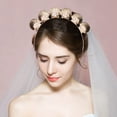 thumbnail image 4 of Miangastore 1pc Shell Pearl Headband Creative Vacation Hair Decorative Headwear, 4 of 8