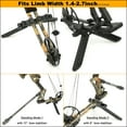 thumbnail image 3 of SUNYA Archery Compound Bow Stand with Flexible Clamping Jaws System, 3 of 7