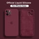 thumbnail image 2 of para iphone 13 11 12 pro max promax carcasa para suave liqiud silicona caso apple iphone 7 8 plus 11pro 12pro 13pro max 7+ 8+ casos teléfono trasero lente de la cámara protector shookproof cubierta co, 2 of 4