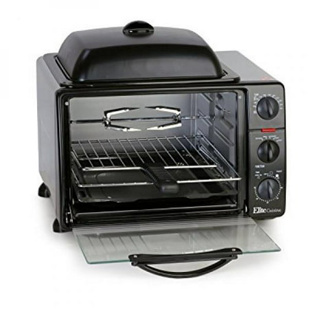 MaxiMatic ERO-2008S Elite Cuisine 6-Slice Toaster Oven with Rotisserie and Grill/Griddle