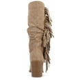 thumbnail image 4 of Journee Womens Hartly Wide Calf Western Mid Calf Boots, 4 of 10
