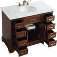 thumbnail image 3 of 42 in. Single Bathroom Vanity set in teak, 3 of 20