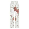 thumbnail image 4 of Hello Kitty Pajamas Pants Soft Elastic Waist PJ Bottoms Comfy Lounge Long Pants, 4 of 7