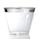 thumbnail image 2 of Paquete de 50-vasos de cóctel de plástico de 9 Oz, vasos de plástico con borde resistente, vaso transparente, vaso desechable para boda, vaso para fiesta de aniversario de cumpleaños, 2 of 8