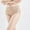13-Khaki, variant on YWDJ Lightweight High Waist No Show Mid-waist Transparent Mesh Briefs High Elastic Comfortable Ice Silk Underwear Large Size Ultra-thin Pink S