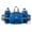 Blue, variant on 4.5 L Water Resistant Unisex Fanny Pack, Nylon