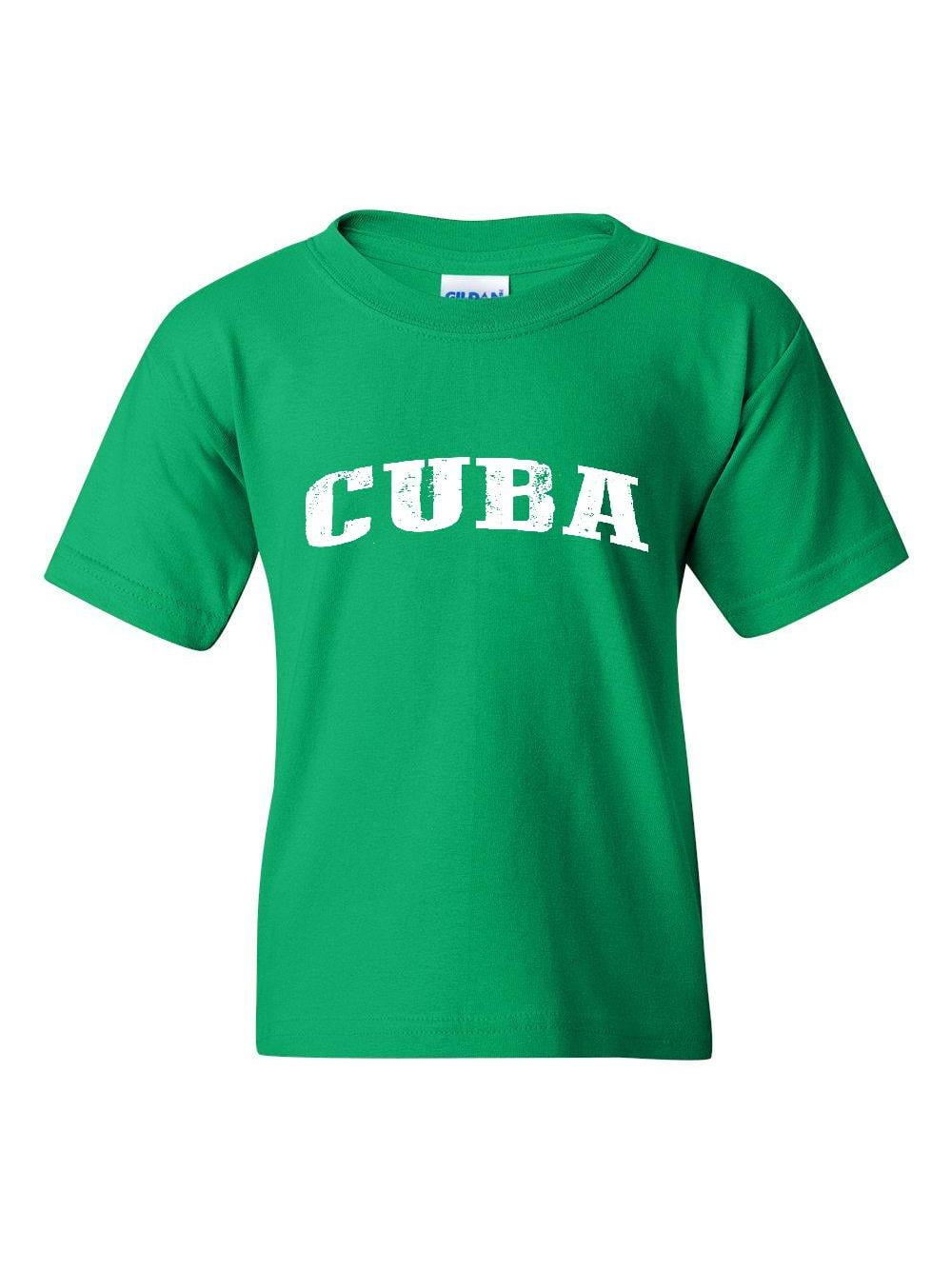 Mom&rsquo;s Favorite - Youth Cuba T-Shirt For Girls and Boys - Walmart.com