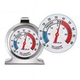 thumbnail image 1 of YOPTOP Refrigerator Thermometer, 30-30°C/20-80°F, Classic Fridge Thermometer Large Dial with Red Indicator Thermometer for Freezer Refrigerator Cooler(2Pcs), 1 of 6