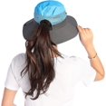 thumbnail image 2 of Sombrero para el sol azul para mujer, sombrero Buni de malla con ala ancha, protección UV para pesca al aire libre Rojo Verde Cocina, Decoración y Otros, 2 of 5
