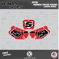 thumbnail image 2 of Kalair GFX Graphics Kit for Honda CR250 (2000-2001) Venom Series, 2 of 5