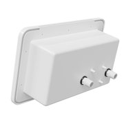 Leisure Coachworks LCW-SHWR-LKW, White Shower Box Kit, for RV Camper
