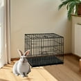 thumbnail image 5 of Dog Crate with Tray, Foldable And Easy to Install, Suitable for Small And Medium-Sized Dogs, Rabbits And Cats, Indoor And Outdoor Use, 5 of 7