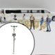 thumbnail image 1 of Modelo de poste de servicios públicos en miniatura, accesorio de exhibición a escala 1/64 para paisaje ferroviario, paisaje ferroviario, micropaisaje con caja y cables, 1 of 10