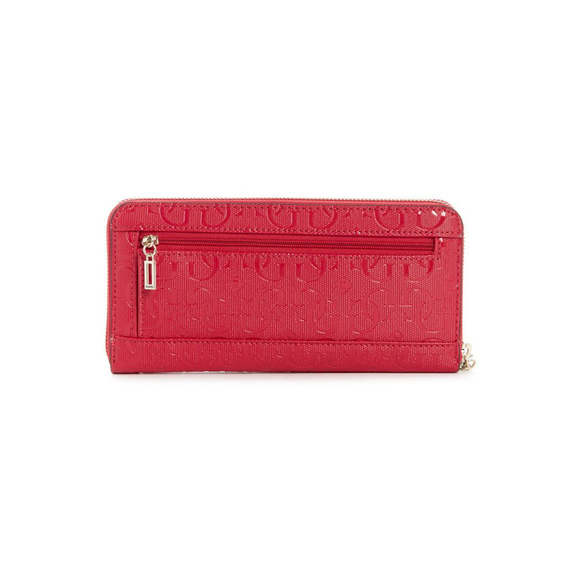 GUESS WOMEN S WALLET CHIC SHINE SLG LRG ZIP AROUND PINK Walmart