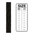 thumbnail image 6 of Twisted Lines Modern Art Black Table Runner Home Wedding Table Flag Mat Centerpieces ration Party Dining Long Tablecloth, 6 of 7