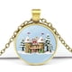 thumbnail image 1 of Collar para mujer, Joyas para mujer, Joyas para mujer, Moda, antiguo, COLGANTE, Collar, Colgante, Joyas, Pendientes de cuero, 1 of 3