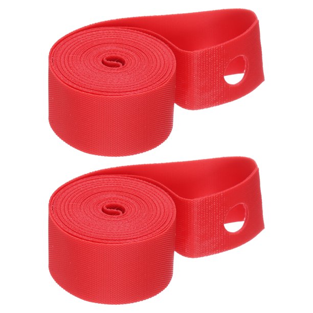 Uxcell 2pcs Cinta de Llanta de Bicicleta 27.5" x 20mm Cinta de Rueda de Bicicleta de Nylon