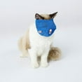 thumbnail image 1 of Cat Muzzles, Breathable and Adjustable Mesh Cat Muzzle, Prevent Cats from Scratches and Biting(Blue,L), 1 of 4