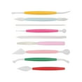thumbnail image 3 of EOTVIA 9Pcs Kids Plastic Modeling Clay Tools Anti Slip Handle Smoother Edges Pottery Clay Sculpting Tools For Home School DIY,Ceramic Pottery Tool Set,Clay Sculpting Tools, 3 of 8