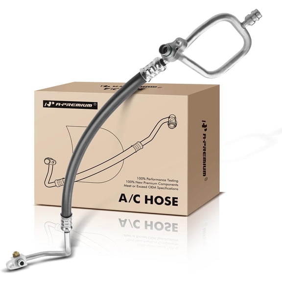 A-Premium A/C Discharge Hose Compatible with Nissan Frontier 1999-2002 Xterra 2000-2002 V6 3.3L SOHC High Pressure Compressor to Condenser