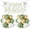 Gold Baptism, variant on God Bless Banner for Baptism, First Communion Decorations With White Gold Sage Green Balloons for Baby Christening, Confirmation Party Supplies