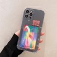 thumbnail image 1 of Titular De La Tarjeta Caso Para Xiaomi Redmi Note 11 10s Pro 9 POCO X3 Ranura De Cartera Anti-Caída Lindo De Dibujos Animados Oso Conejito Suave Tpu Cubierta, 1 of 4