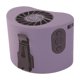 thumbnail image 1 of Ventilador con Clip para la cintura, ventilador para colgar en el cuello, ligero, Personal, para camisa, ventilador con cinturón con Clip recargable Gris, 1 of 9