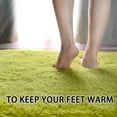 thumbnail image 7 of Arogan Ultra Soft Fluffy Bedroom Rugs For Kids,2.6'x5.3',Green, 7 of 7