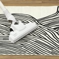 thumbnail image 3 of Modern Abstract Area Rug – Soft Low Pile Faux Wool Carpet – Non-Slip, Washable, Non-Shedding – Perfect for Living Room, Bedroom, 3 of 9